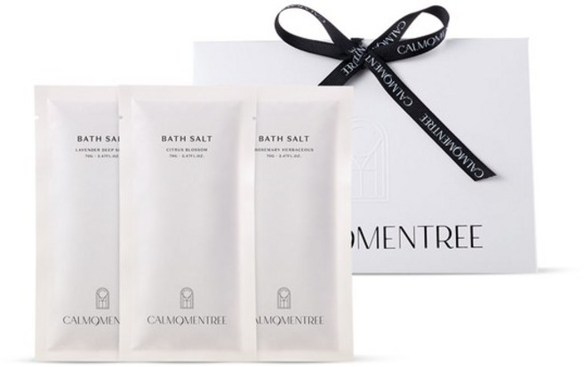 캄모멘트리 천연 아로마 바스솔트 라벤더&로즈마리&시트러스 세트 (70gx3), 3종믹스(라벤더/로즈마리/시트러스), 70g, 3개