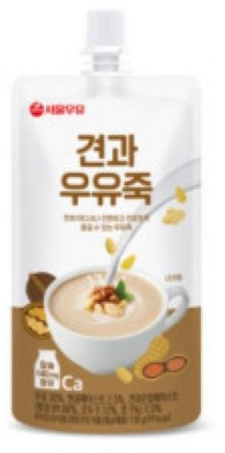 서울우유 견과우유죽, 130g, 5개