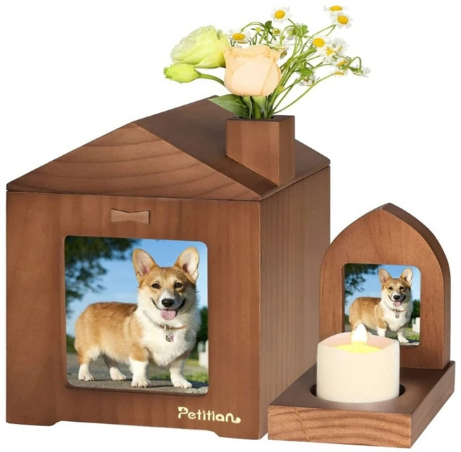 사진 액자 애완 동물 항아리 장례 화장 수공예품