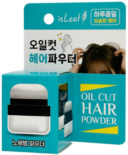 isLeaf 韓國 清爽控油蓬蓬粉 (無香), 5g, 1盒