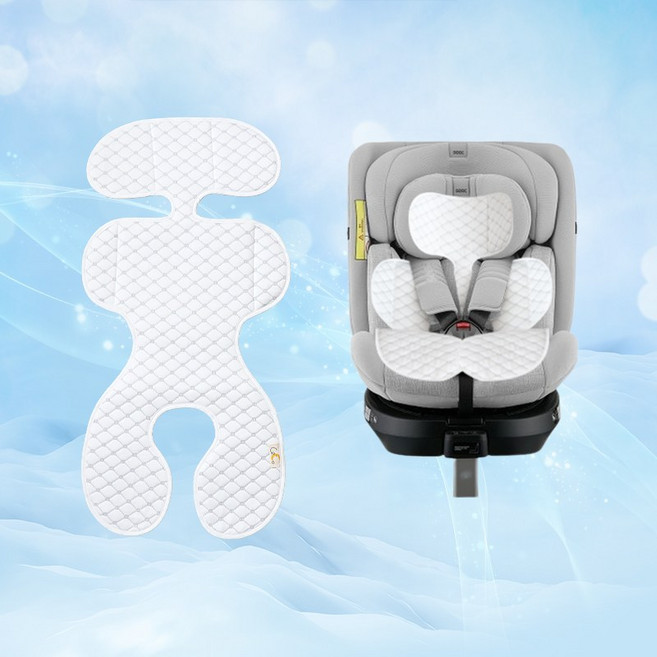 코코자네 신생아 카시트 전용 듀라론 냉감 쿨시트 (신생아 카시트 전 브랜드 사용가능), 1개, 냉감 카시트 쿨시트