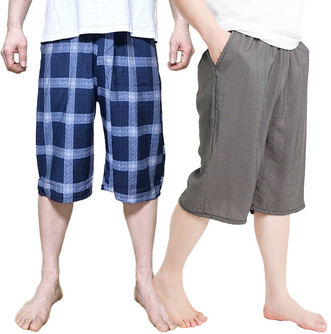 1+1 폭스 풍경인견 7부 잠옷바지 ET 2종 남성용