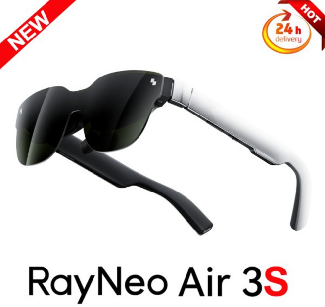 납품전문 RayNeo Air 3S AR 안경 마이크로 OLED 스크린 디스플레이 휴대 전화 컴퓨터 게임 공구