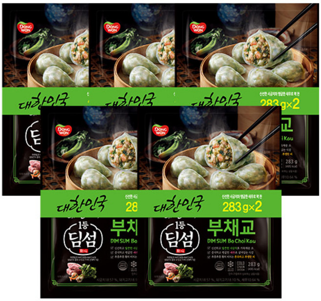 동원 딤섬 부채교 283g x 10봉, 10개, 10개