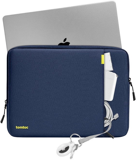 탐탁 A13 디펜더 랩탑 슬리브 맥북에어 맥북프로 그램 갤럭시북 아이패드 노트북 파우치, Navy Blue, 1개