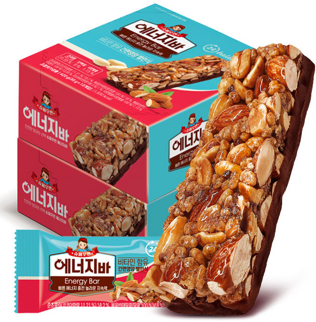 슈퍼우먼 에너지바, 35g, 24개