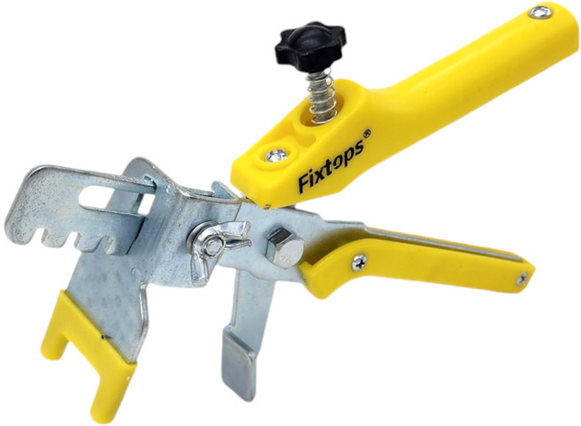 픽스톱 타일 평탄 클립 집게 스페이스 클립용 쐐기 조임, 1개