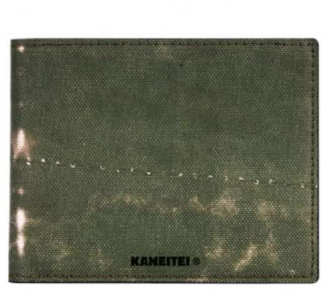 매장상품 [4월 22일 배송] KANEITEI 카네이테이 지갑 DIP SLIM WALLET (OLIVE DRAB) / UPCYCLED 307218