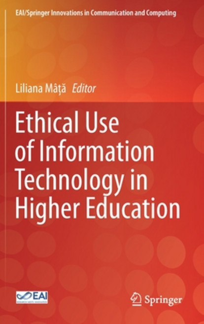 (영문도서) Ethical Use of Information Technology in Higher Education Hardcover, Springer, English, 9789811619502