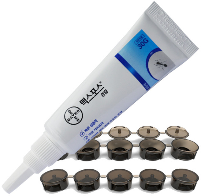 개미약 바이엘 검정개미 흰개미 퇴치 맥스포스퀀텀 30g 간편한 설치, 1개