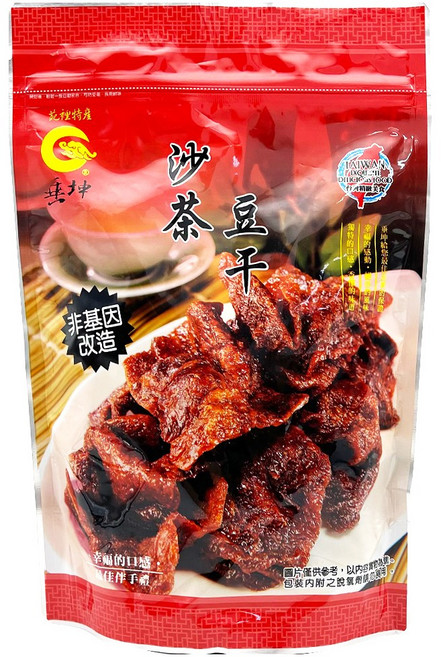老協珍 沙茶風味豆干 懷舊零食, 430g, 1個