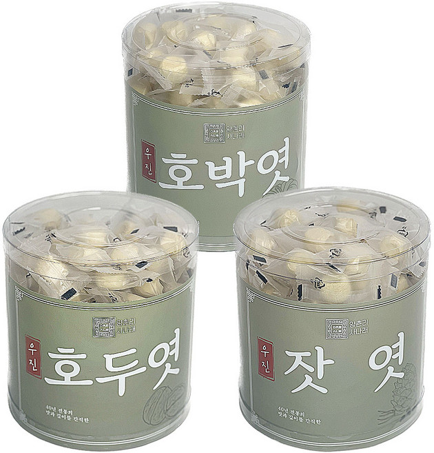 대용량 원통엿 우진 잣엿 호두엿 호박엿 가락엿 선물용 건강 간식, 잣엿 원통, 600g, 1개