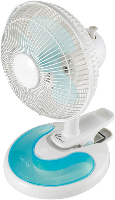 한일전기 자동회전 되는 클립형 집게형 탁상용 미니 선풍기, EF-70BM(블루민트)