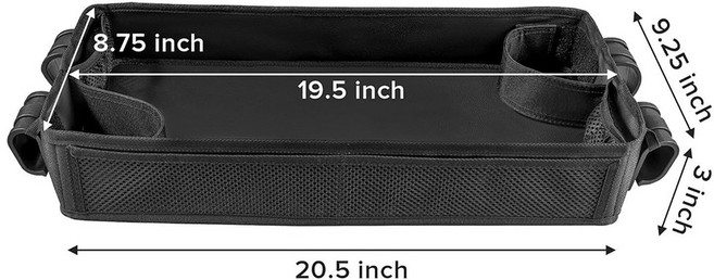 유틸리티 시리즈 트레이 Wonderfold Wagon Tray 필수 보관 경량 디자인 소형 장난감을 위한 실용적인 메쉬 포켓 보관함, 1개, [02] L