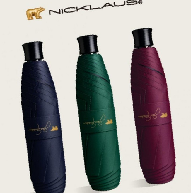 잭니클라우스 3단수동 UV 암막 초미니 우양산 TRG7113-001