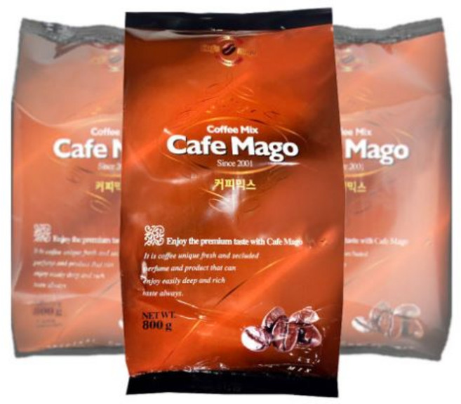 씨앤비 C&B 카페마고 자판기용 커피믹스 800g x 12개 1박스, 12개입