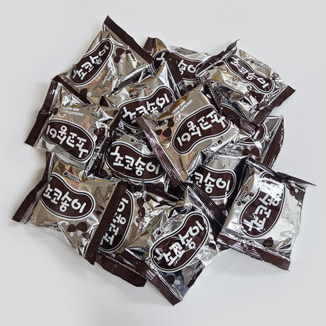 [한입쿵] 오리온 초코송이 대용량 사무실 간식, 25개, 36g