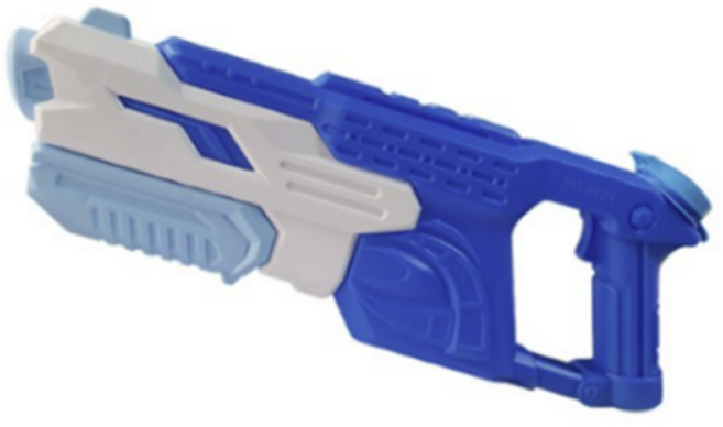 애들랜드 카프 파워 워터건, 블루, 1개