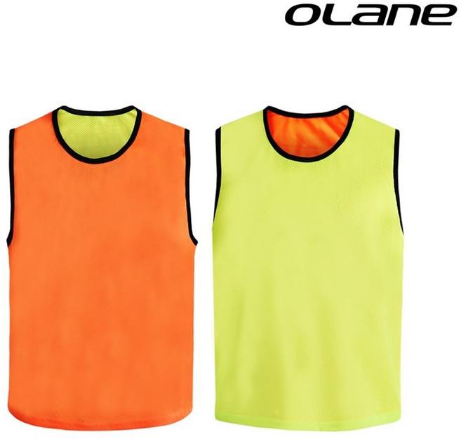 오레인 스포츠 팀복 양면 팀조끼 1장 단체 유니폼