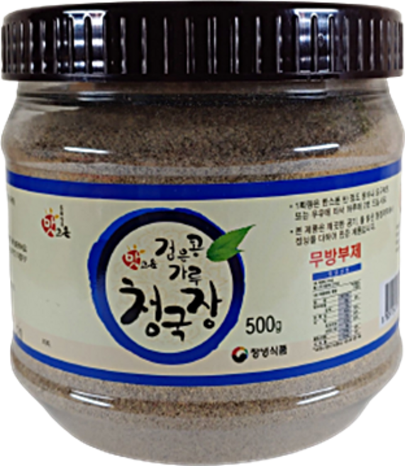검은콩 청국장 분말 가루 국산 서리태100% 창녕식품, 1개, 500g