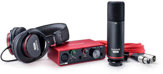 포커스라이트 Scarlett Solo studio 3rd