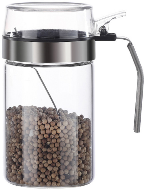 카페로메오 내열유리 양념통 소스통, 1개, 450ml