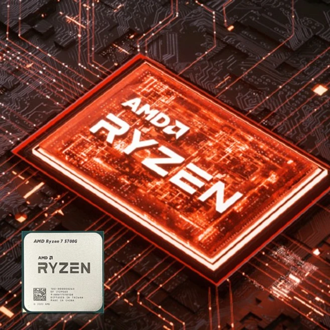 【브랜드+】AMD 라이젠 7 5700G CPU 100% 새제품 프로세서 데스크탑 PC 게이머용 4.6GHz 8코어 16스레드 베, 01 빠른 - 쿠팡