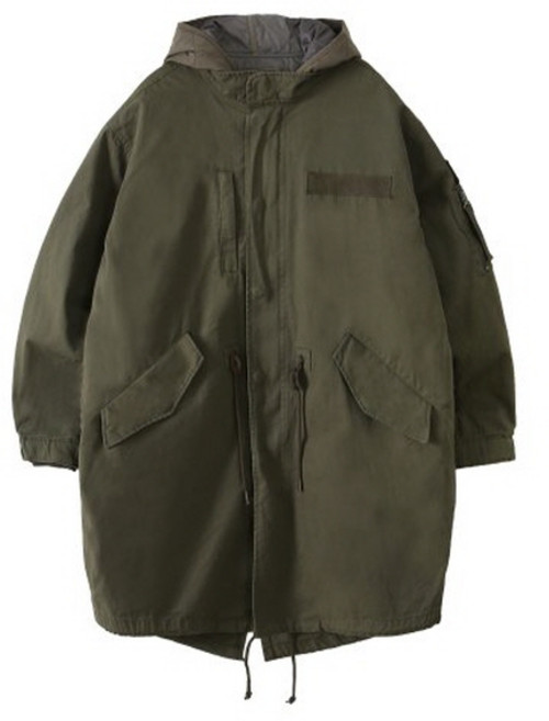 퀼팅 내피 탈부착 반넥 야상 자켓 점퍼 JM4JPU135