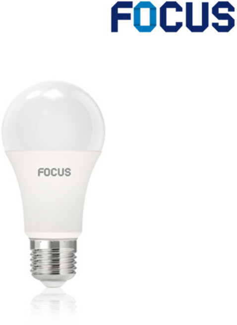 포커스 LED전구 PC Bulb 10W 전구색 LED램프 인테리어 FOCUS, 1개