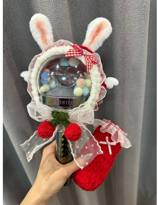 응원봉커버 에스파 아미밤 투바투 NCT 세븐틴 응원봉 호환 보호 헤드커버, 타입T, 1개