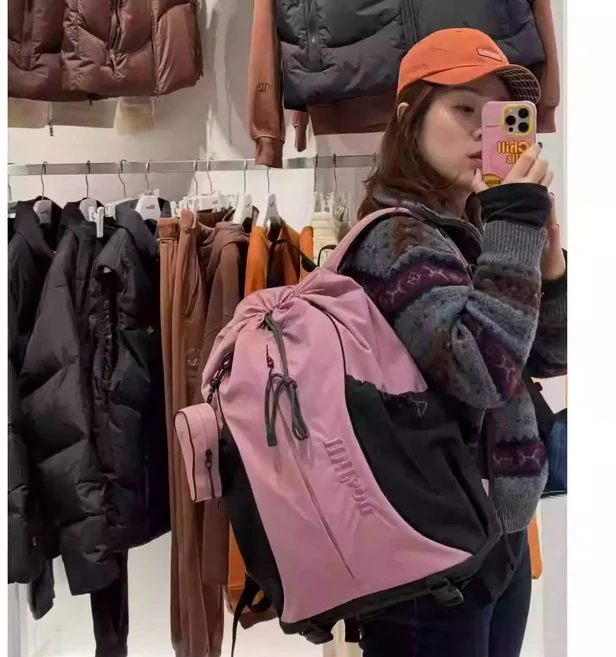 이윤ss 월슨 슈퍼투어 테니스 가방 운동 배낭 백팩 라켓 신발 장비 배드민천 백팩 휴대용 가방, 핑크, 1개