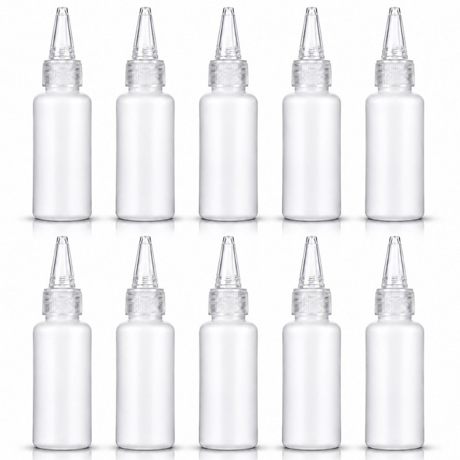 카로히포 미니 말랑 뾰족캡 공병 30ml, 10개, 반투명