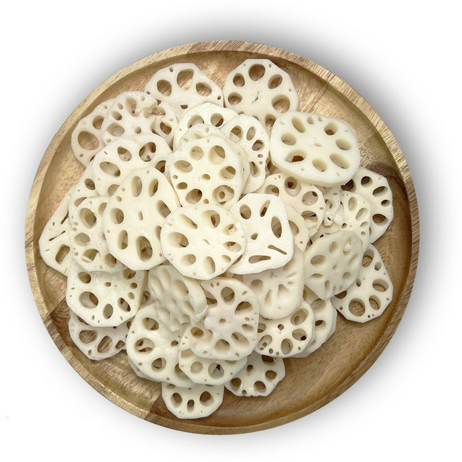 소금에 절인 염장연근 연근채 슬라이스 대용량, 1개, 1kg