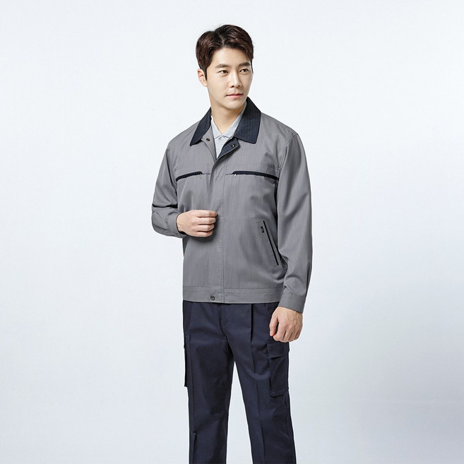 파브 춘추 작업복 상의 근무복 점퍼 SM-J1102