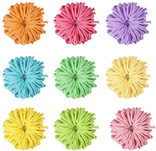 타리홈스 대용량 양말목 공예 diy 재료 600개, 마카롱, 1세트