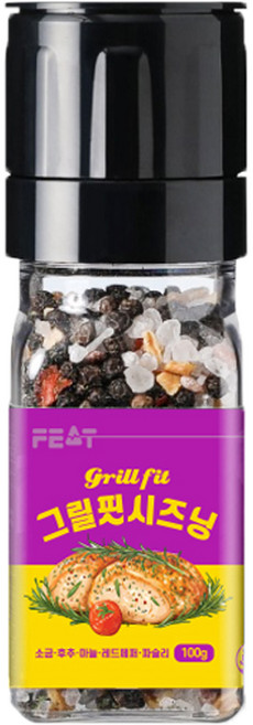 핏잇 그릴핏시즈닝 바베큐 고기 다이어트 캠핑 필수품, 1개, 100g