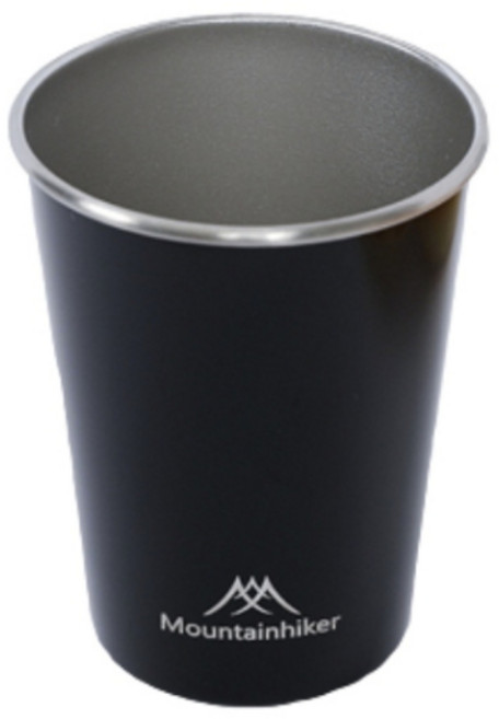 山之客 304不鏽鋼杯, 1個, 不鏽鋼杯4入(黑色）, 黑色