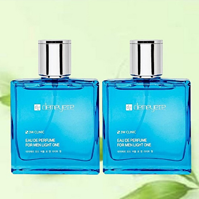 데미에르 정품 남성향수 Men's EAU DE PERFUME 라이트 원 x2개, 2개, 50ml