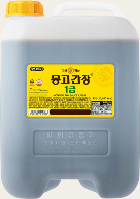 몽고간장 1급, 13L, 1개