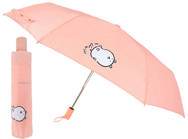 3단우산 담곰이 55 자동 우산 완자우산 완전자동 스무디 워크아웃 바운스 휴대용 주니어 여성우산
