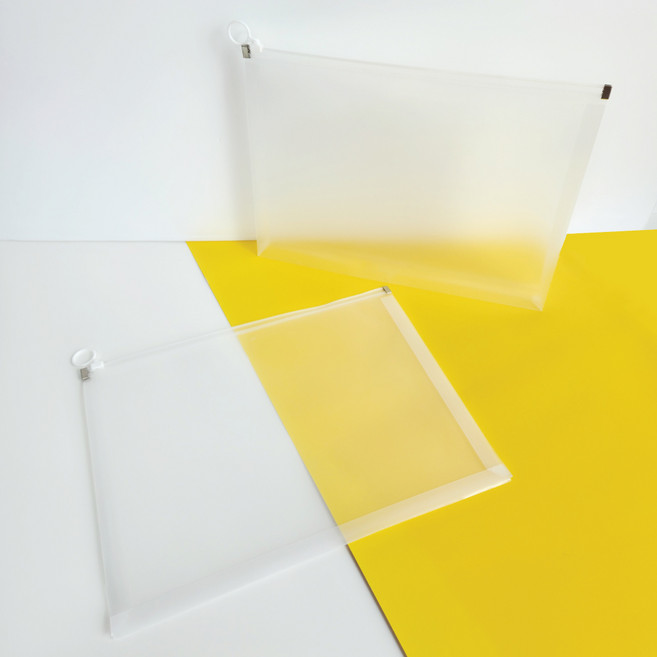 A4 지퍼 파일케이스 10개입 사무 문구 지퍼화일 보관, 1세트, 단품