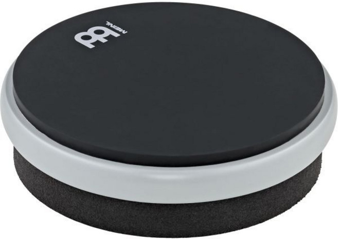 Meinl 메이늘 무소음 마시멜로 양면 드럼 연습 패드 표준 실리콘, Black/Gray, 6", Double sided