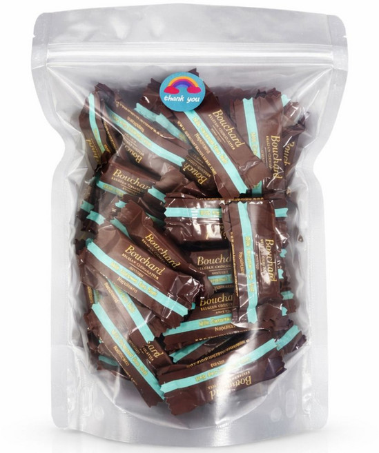 부샤드 밀크 씨솔트 초콜릿 개별포장 소분, 648g, 1개