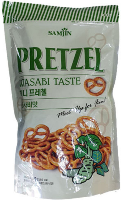 (무)삼진미니프레첼와사비맛 800gX6개, 800g