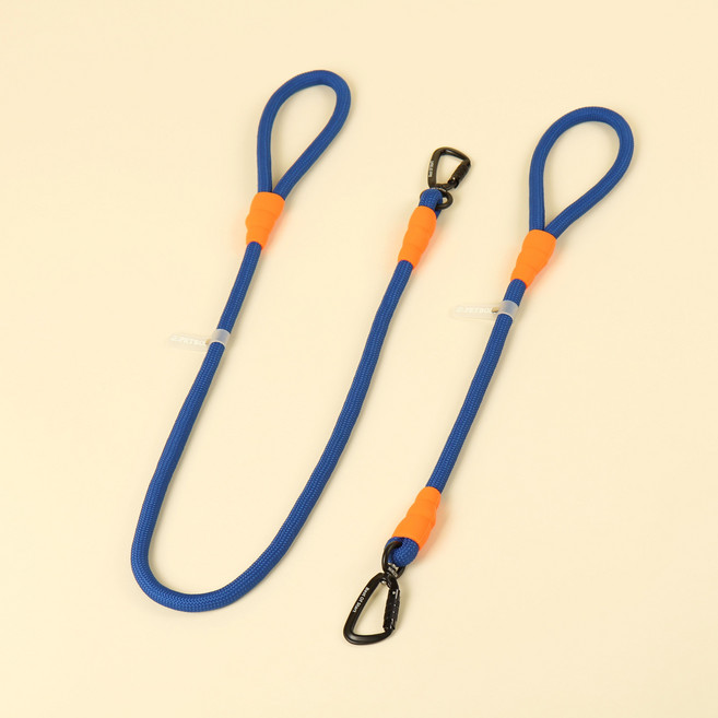 꼬모드 타이탄 핸들 대형견 리드줄 두꺼운 짧은 숏 리쉬, 1개, 유칼립투스