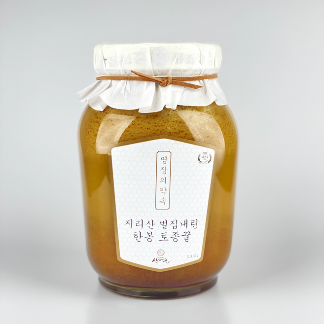 [산막골 토종꿀] 토종잡화꿀 2.4kg, 1개