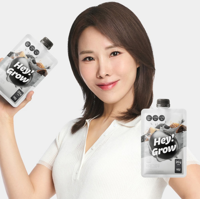 푸드올로지 헤이 그로우 곡물맛 저당 단백질 탈모 쉐이크, 4개, 7회분, 40g