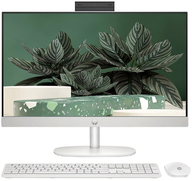 HP 2025 올인원 24 코어i5 인텔 13세대, 화이트, 16GB, 512GB, WIN11 Home, 24-cr0009KL MAX