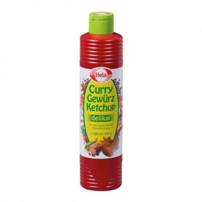 헬라 커리 케첩 보통맛 800ml, 1개