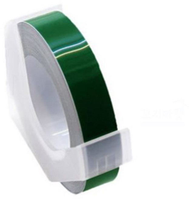 꼬지몰 교체용 녹색 정리용라벨